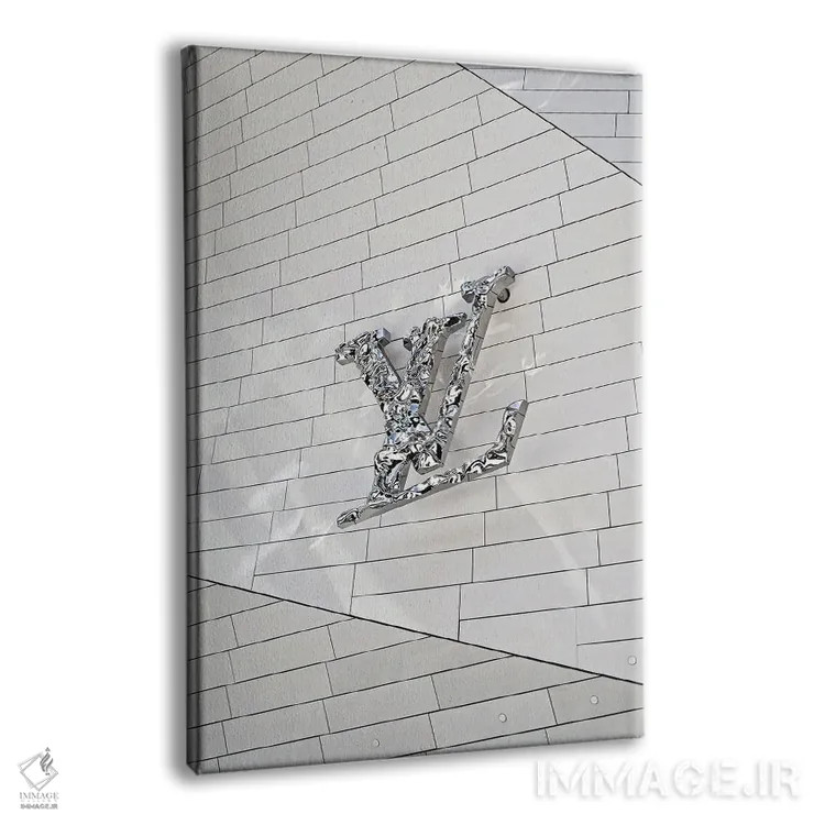 تابلو دکوراتیو عکاسی مد لویی ویتون ۳ اثر پل رومر - نمای پرسپکتیو محصول