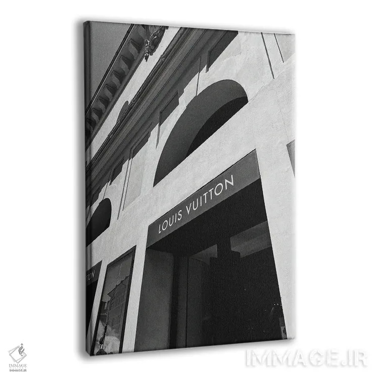 تابلو دکوراتیو عکاسی مد لویی ویتون ۲ اثر پل رومر - نمای پرسپکتیو محصول