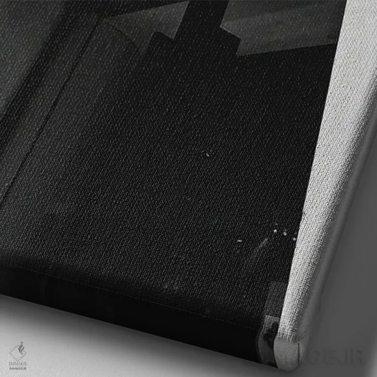 تابلو دکوراتیو عکاسی مد لویی ویتون ۲ اثر پل رومر - نمای نزدیک بافت بوم