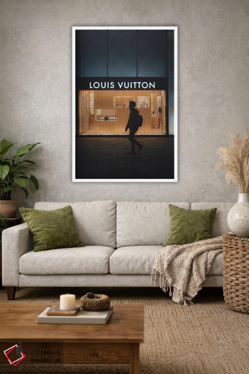 تابلو دکوراتیو عکاسی مد لویی ویتون اثر پل رومر - D1W