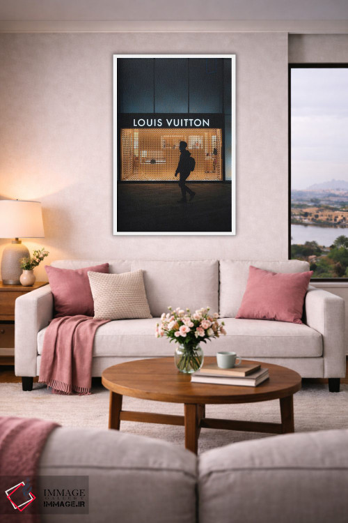 تابلو دکوراتیو عکاسی مد لویی ویتون اثر پل رومر - D2W