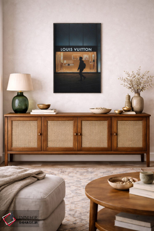 تابلو دکوراتیو عکاسی مد لویی ویتون اثر پل رومر - D3B