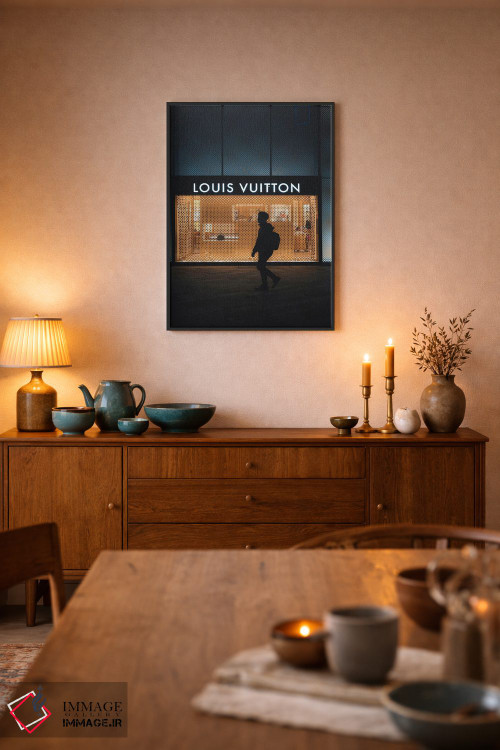 تابلو دکوراتیو عکاسی مد لویی ویتون اثر پل رومر - D6B