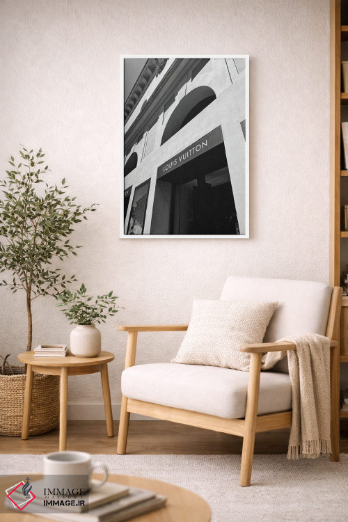 تابلو دکوراتیو عکاسی مد لویی ویتون ۲ اثر پل رومر - D4W