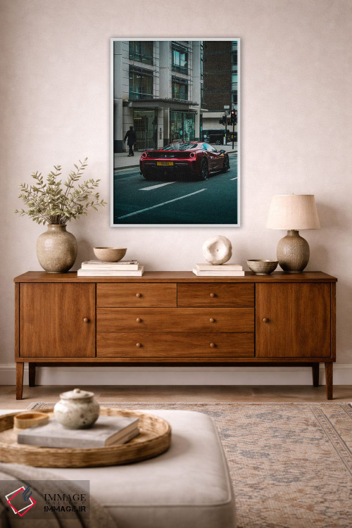 تابلو دکوراتیو پوستر مد و لاکچری ۴ اثر پل رومر - D1W