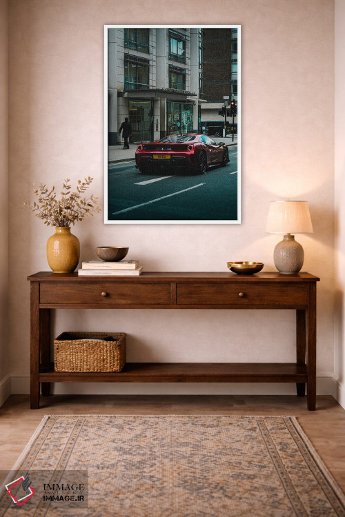 تابلو دکوراتیو پوستر مد و لاکچری ۴ اثر پل رومر - D2W