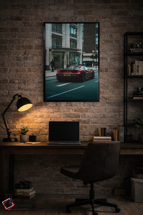 تابلو دکوراتیو پوستر مد و لاکچری ۴ اثر پل رومر - D5B