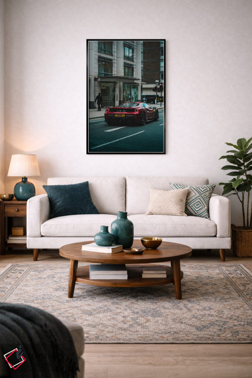 تابلو دکوراتیو پوستر مد و لاکچری ۴ اثر پل رومر - D4B