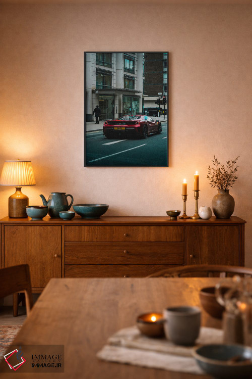 تابلو دکوراتیو پوستر مد و لاکچری ۴ اثر پل رومر - D6B