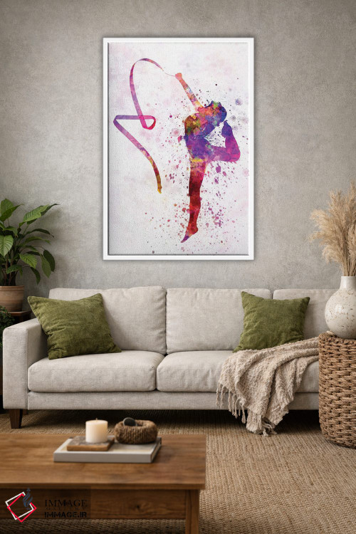 تابلو دکوراتیو ژیمناستیک ریتمیک ۲ اثر پل رومر - D1W