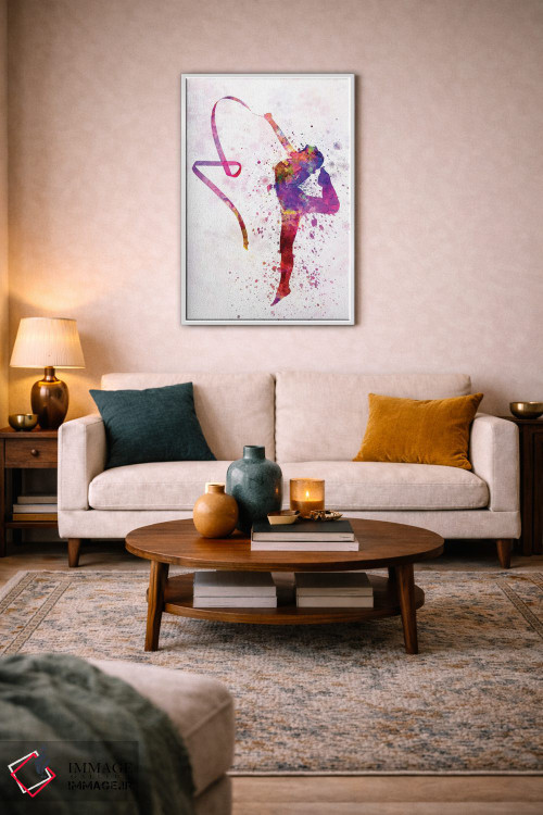 تابلو دکوراتیو ژیمناستیک ریتمیک ۲ اثر پل رومر - D2W