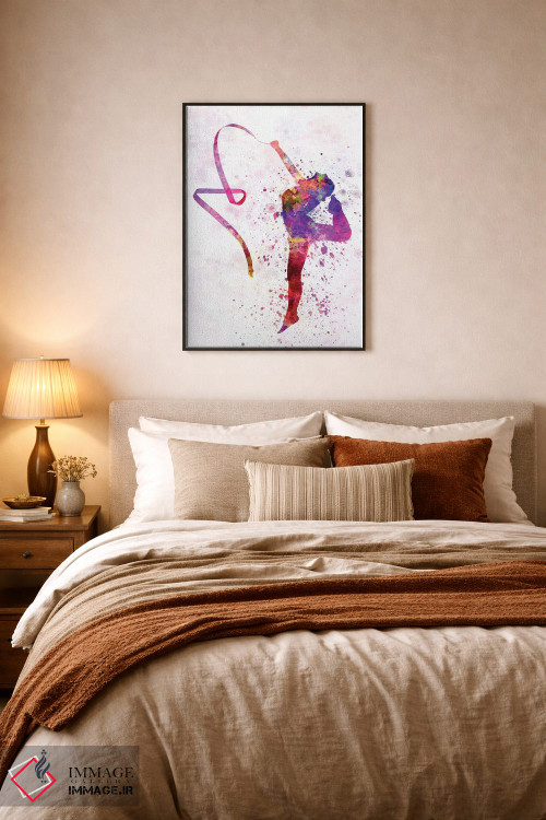 تابلو دکوراتیو ژیمناستیک ریتمیک ۲ اثر پل رومر - D5B