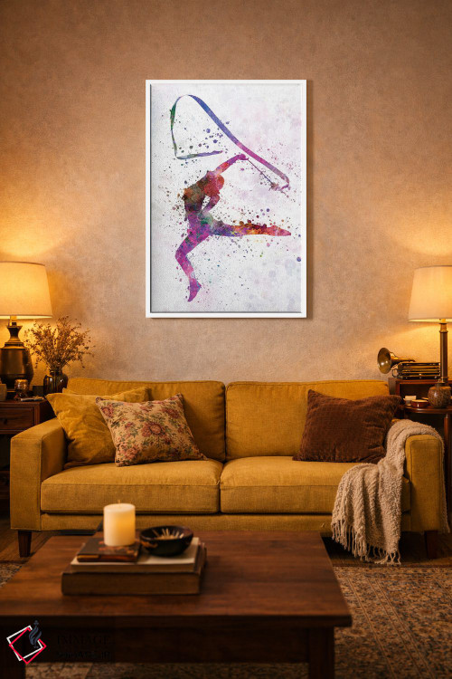 تابلو دکوراتیو ژیمناستیک ریتمیک شماره ۳ اثر پل رومر - D4W