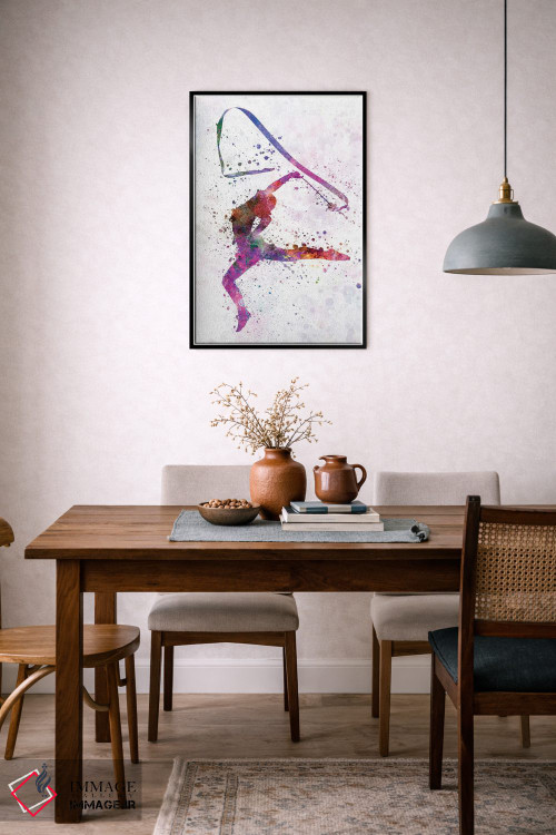 تابلو دکوراتیو ژیمناستیک ریتمیک شماره ۳ اثر پل رومر - D6B