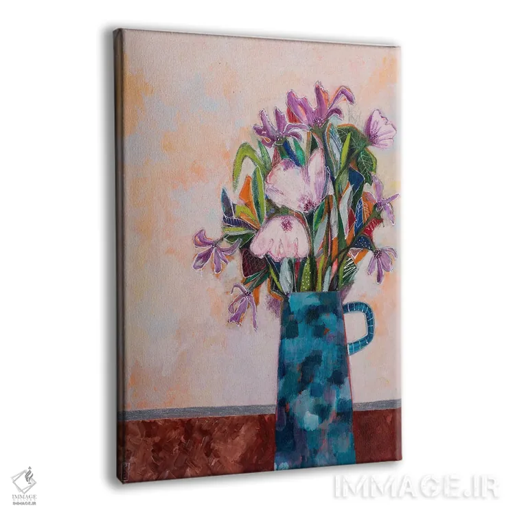 تابلو دکوراتیو رویای شب نیمه تابستان اثر پاونی سی - نمای پرسپکتیو محصول