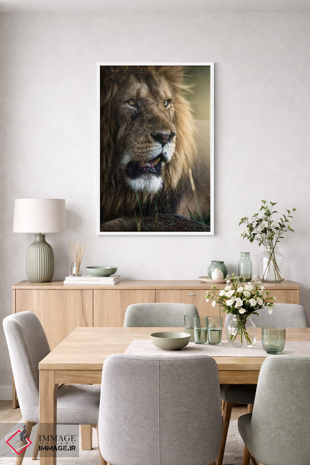 تابلو دکوراتیو آن نگاه اثر پتسی وینگارت - D6W
