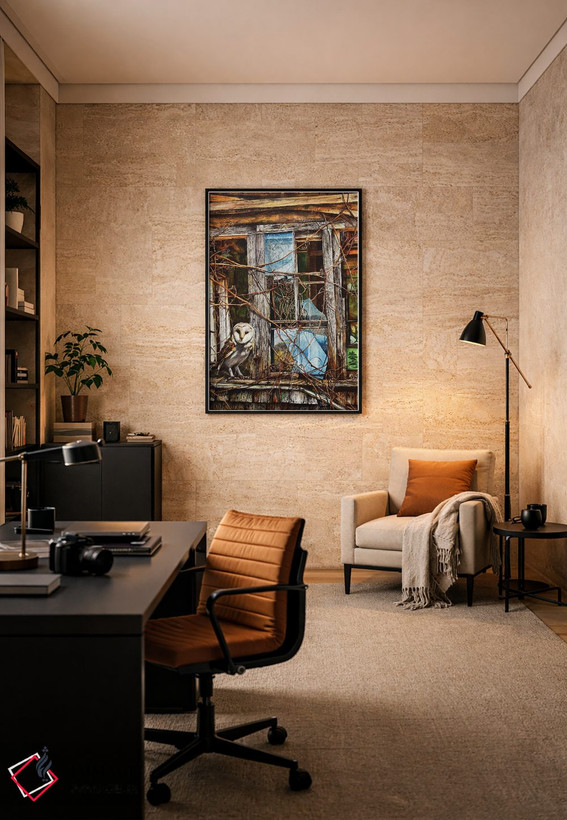 تابلو دکوراتیو طبل هوتر اثر پیتر ویلیامز - D6B