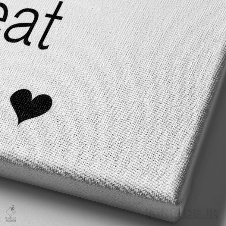 تابلو دکوراتیو کارهای کوچک انجام بده اثر پیکسی پیپر - نمای نزدیک بافت بوم