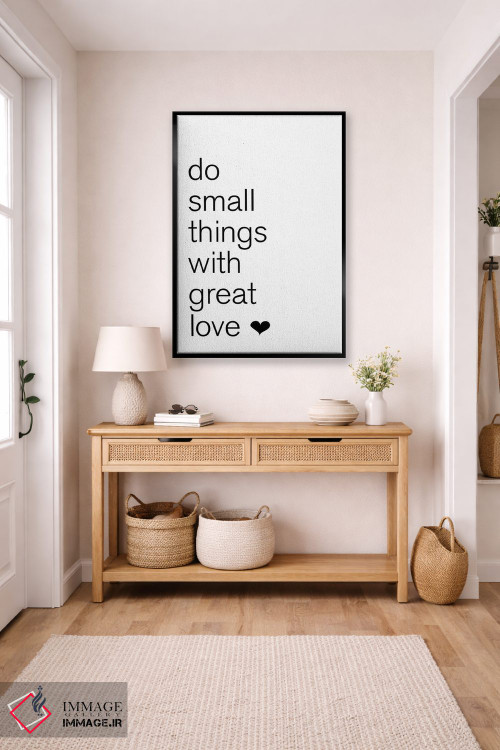 تابلو دکوراتیو کارهای کوچک انجام بده اثر پیکسی پیپر - D6B