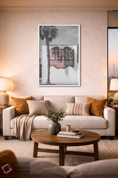 تابلوی قدیمی اسلحه اثر پیکسی پیپر - D2W