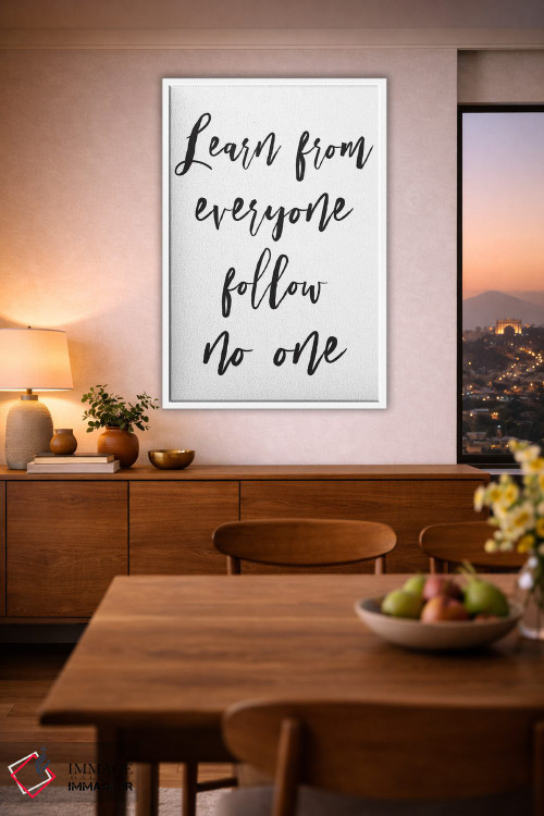 تابلو دکوراتیو از همه بیاموز اثر پیکسی پیپر - D1W