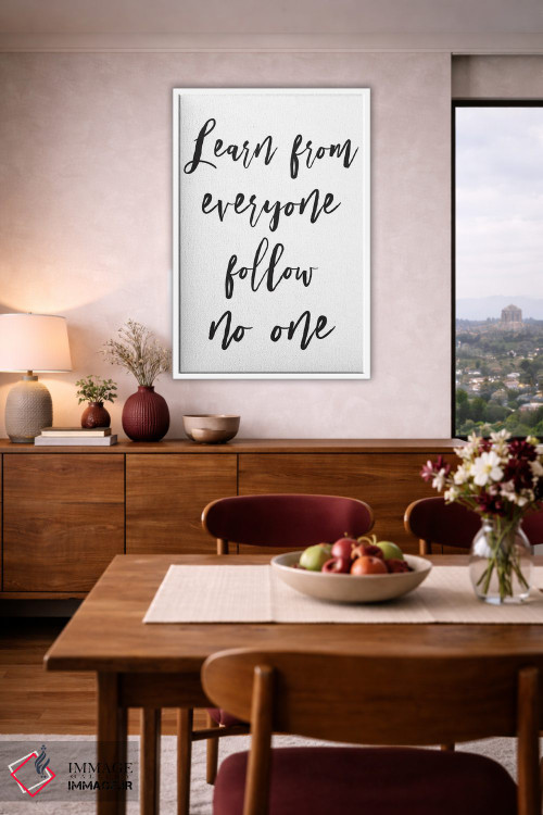 تابلو دکوراتیو از همه بیاموز اثر پیکسی پیپر - D3W