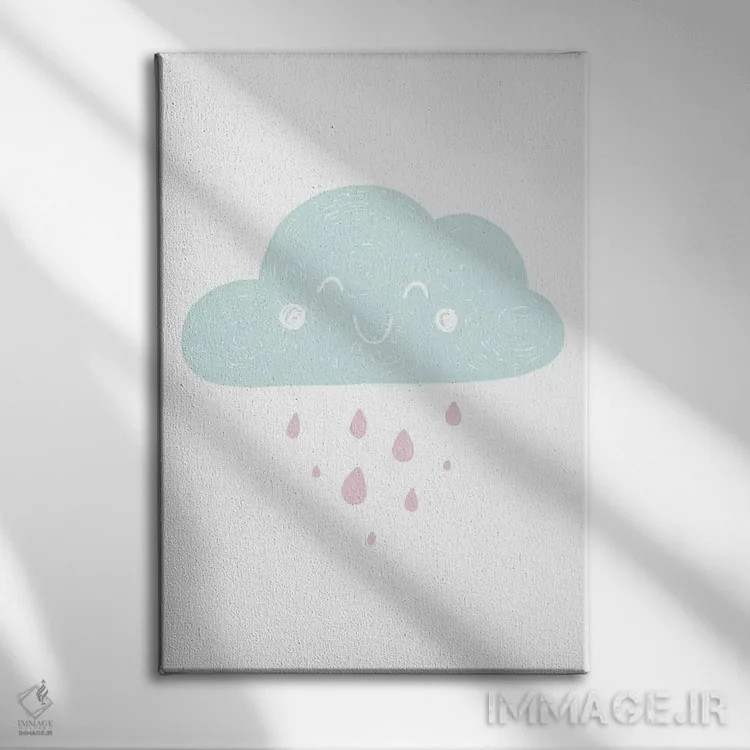 تابلو دکوراتیو طرح های یونیکورن فوق العاده اثر پیکسی پیپر - نمای روبهرو روی دیوار