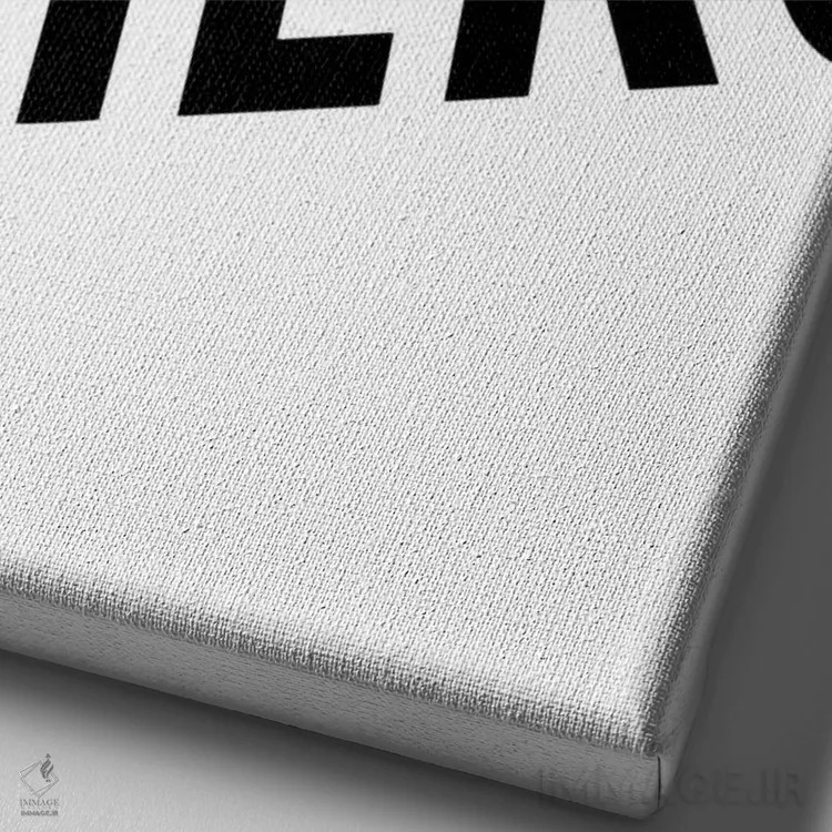 تابلو دکوراتیو ابر قهرمان اثر پیکسی پیپر - نمای نزدیک بافت بوم