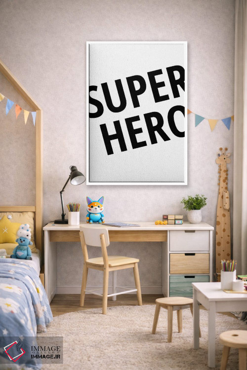 تابلو دکوراتیو ابر قهرمان اثر پیکسی پیپر - D1W