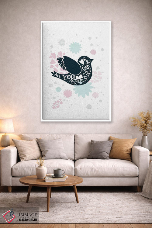 تابلو دکوراتیو طرح های یونیکورن فوق العاده اثر پیکسی پیپر - D2W