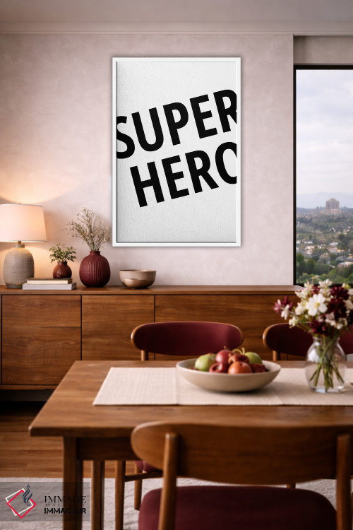 تابلو دکوراتیو ابر قهرمان اثر پیکسی پیپر - D5W