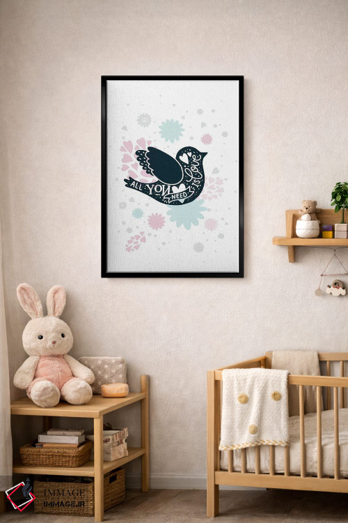 تابلو دکوراتیو طرح های یونیکورن فوق العاده اثر پیکسی پیپر - D6B