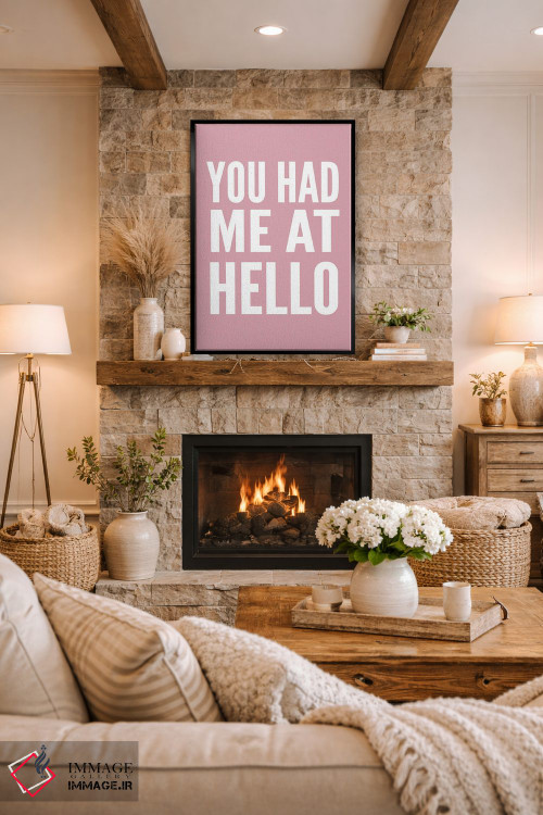 تابلو دکوراتیو از سلامت دلم را بردی اثر پیکسی پیپر - D2B