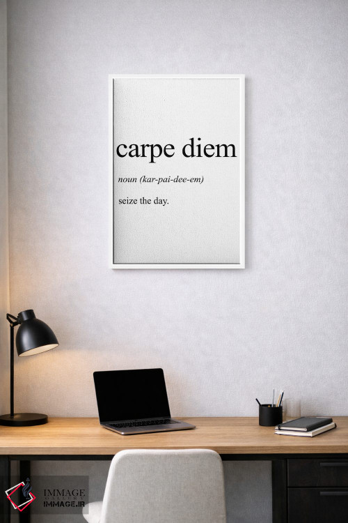تابلو دکوراتیو کارپه دیم اثر پیکسی پیپر - D1W