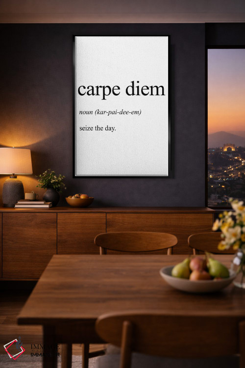 تابلو دکوراتیو کارپه دیم اثر پیکسی پیپر - D2B