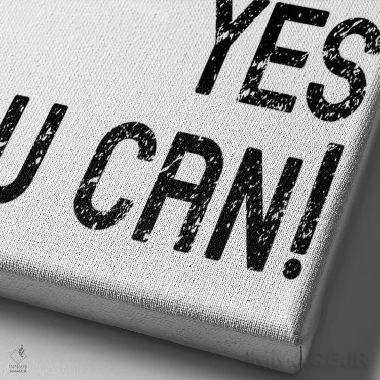 تابلو دکوراتیو می تونم شروع کنم؟ اثر پیکسی پیپر - نمای نزدیک بافت بوم