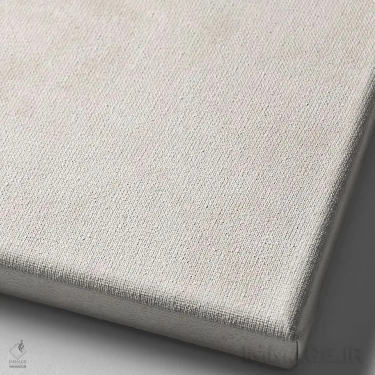 تابلو دکوراتیو یک دختر را بخندان اثر پیکسی پیپر - نمای نزدیک بافت بوم