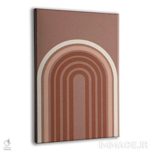 تابلو مینیمال آبری پاییزی اثر پیکسی پیپر - نمای پرسپکتیو محصول