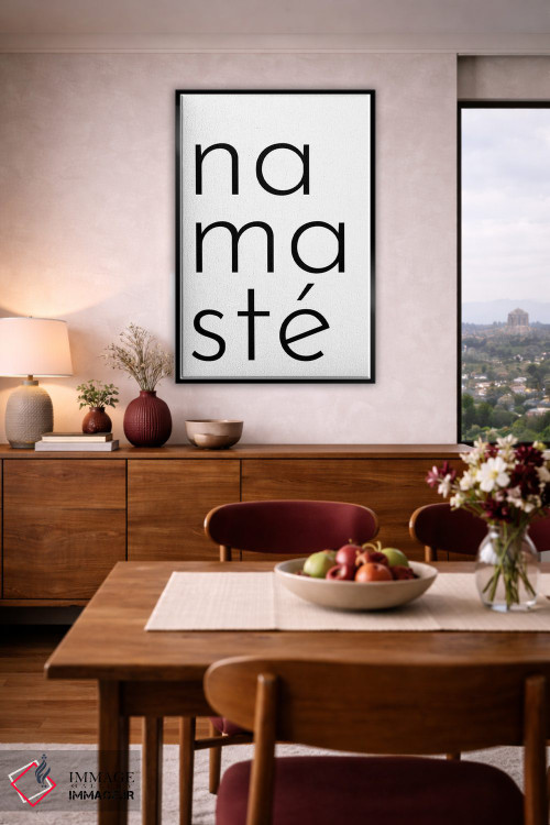 تابلو دکوراتیو ناماسته اثر پیکسی پیپر - D4B