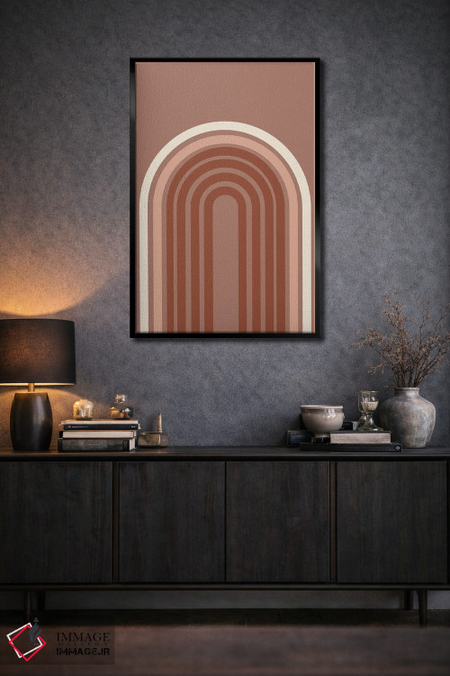 تابلو مینیمال آبری پاییزی اثر پیکسی پیپر - D2B