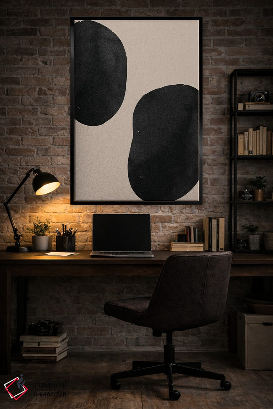 تابلو مینیمال آلیس پاییزی اثر پیکسی پیپر - D5B