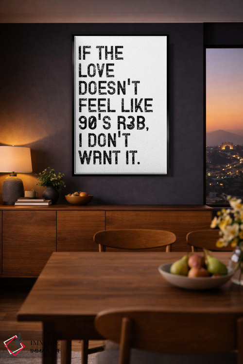 تابلو مدرن اگر عشق باشد اثر پیکسی پیپر - D3B