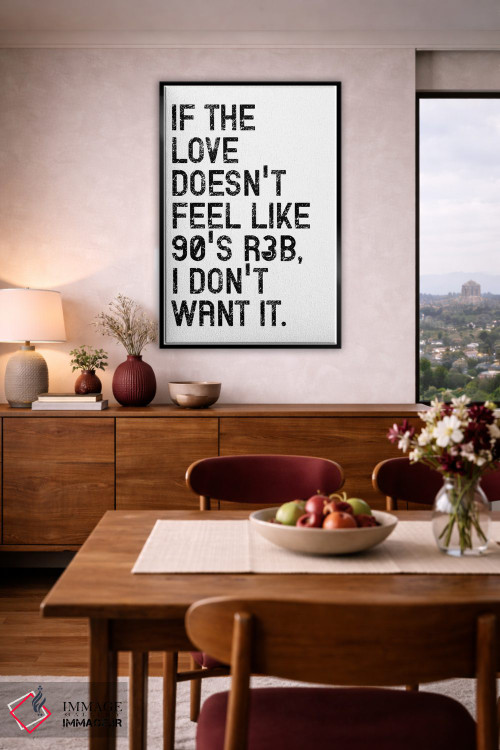 تابلو مدرن اگر عشق باشد اثر پیکسی پیپر - D4B