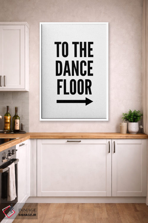 تابلو مدرن به سمت جای رقص اثر پیکسی پیپر - D4W
