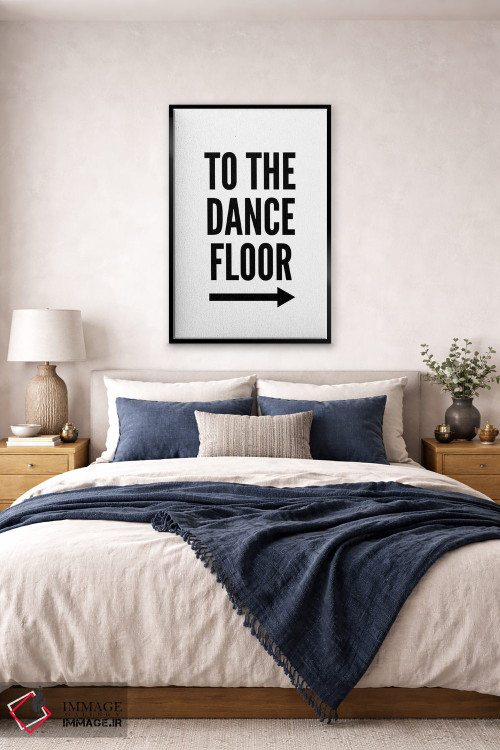 تابلو مدرن به سمت جای رقص اثر پیکسی پیپر - D6B