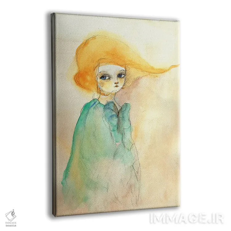 تابلو دکوراتیو پنه لوپه اثر پائولا زاکیمی - نمای پرسپکتیو محصول
