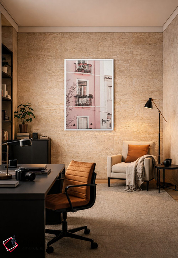تابلو دکوراتیو لیسبون اثر گریس دیجیتال آرت کو - D6W