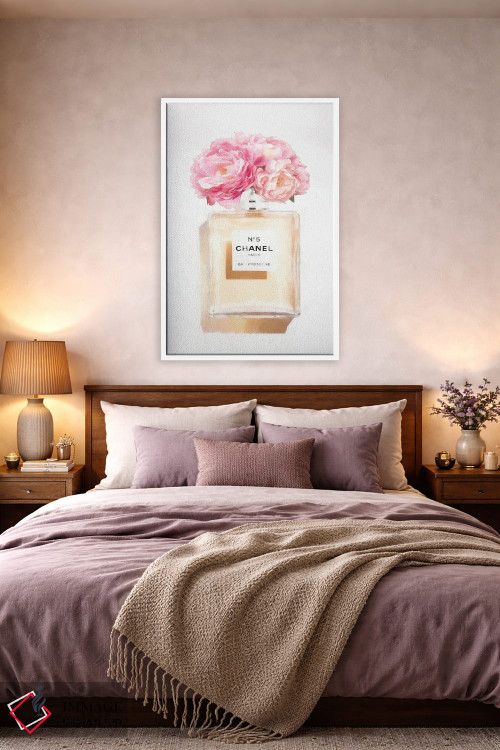 تابلو مدرن شیشه عطر صدتومانی اثر گریس دیجیتال آرت کو - D2W