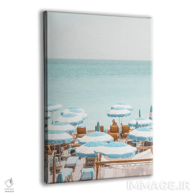 تابلو دکوراتیو تابستان در ریویرا اثر گریس دیجیتال آرت کو - نمای پرسپکتیو محصول