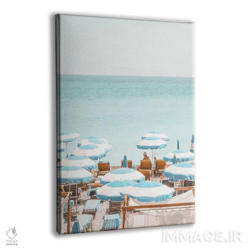 تابلو دکوراتیو تابستان در ریویرا اثر گریس دیجیتال آرت کو - نمای پرسپکتیو محصول